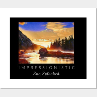 Sun Splash Impressionism Posters and Art